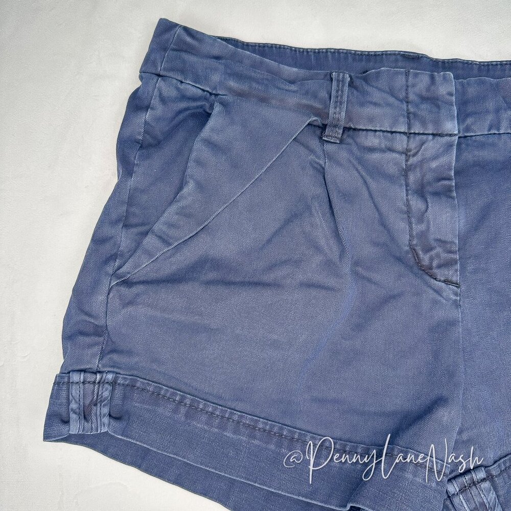 BCBGMaxazria Benita Shorts Size 4 Navy - Picture 2 of 9